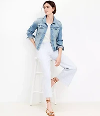 Denim Trucker Jacket Light Mid Indigo Wash