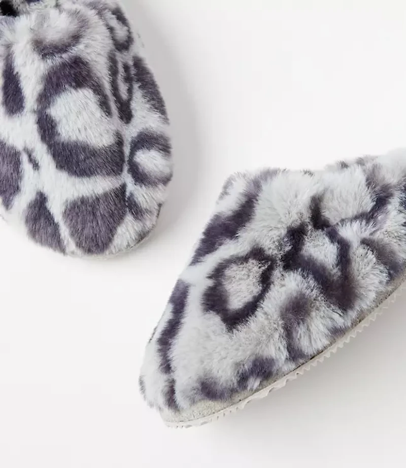 Faux Fur Slippers