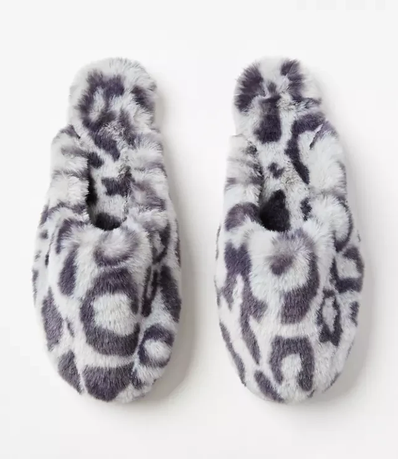 Faux Fur Slippers