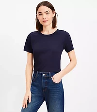 Petite Everyday Crew Tee