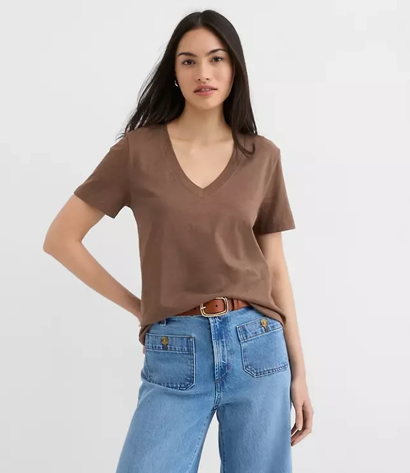 Petite Everyday V-Neck Tee