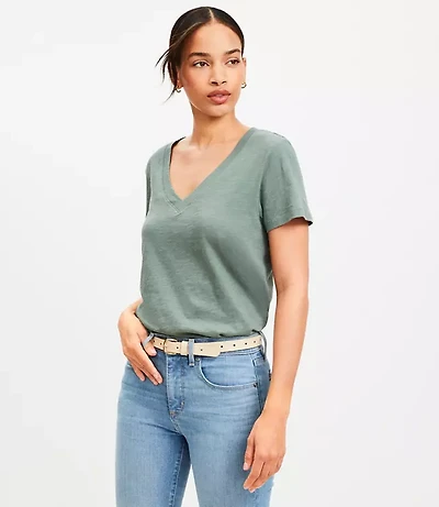 Petite Everyday V-Neck Tee