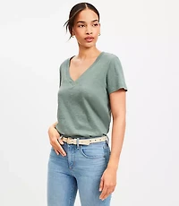 Petite Everyday V-Neck Tee