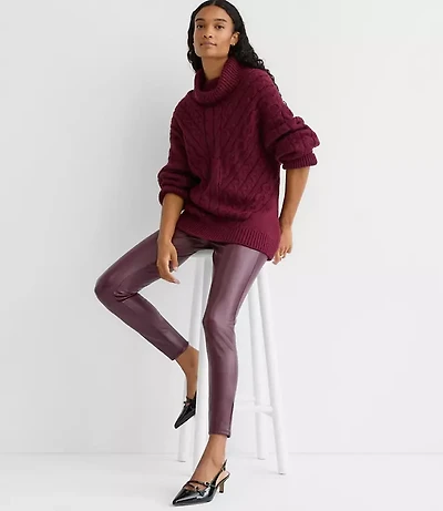 Faux Leather Leggings