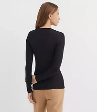 Long Sleeve Crew Neck Tee