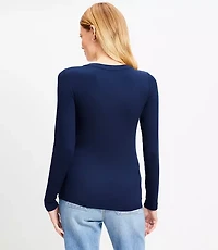 Long Sleeve Crew Neck Tee
