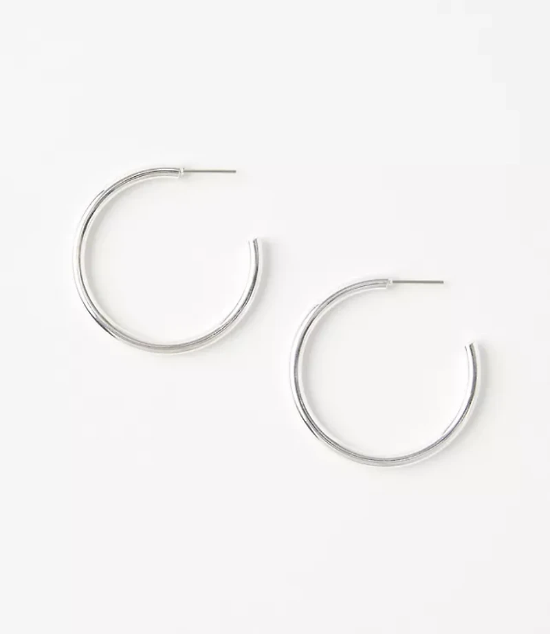 Modern Hoop Earrings