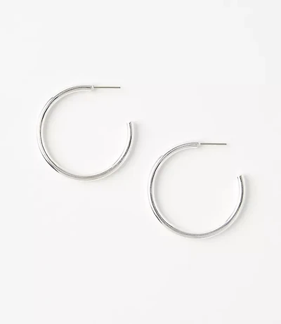 Modern Hoop Earrings