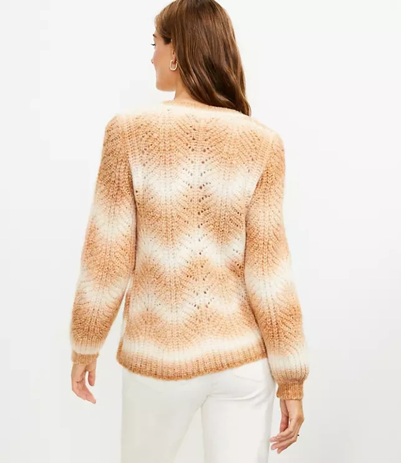 Spacedye V-Neck Sweater