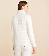 Lou & Grey Sweater Puffer Jacket