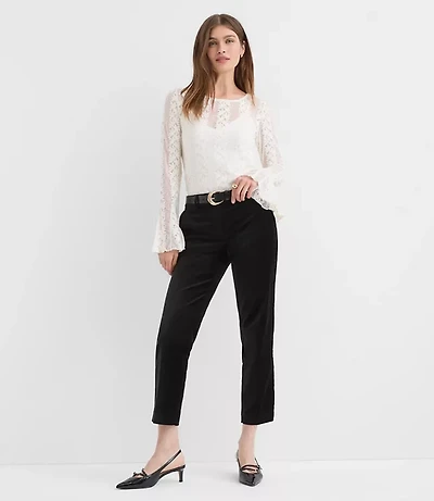Riviera Slim Pants Velvet