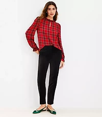 Tall Riviera Slim Pants in Striped Seersucker