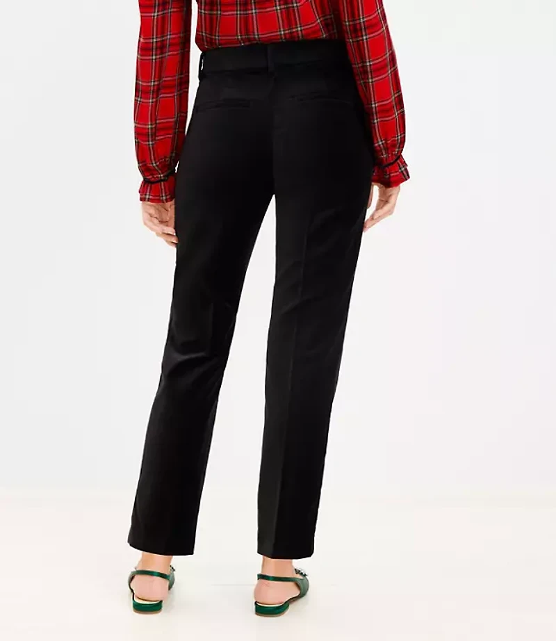 Tall Riviera Slim Pants in Striped Seersucker