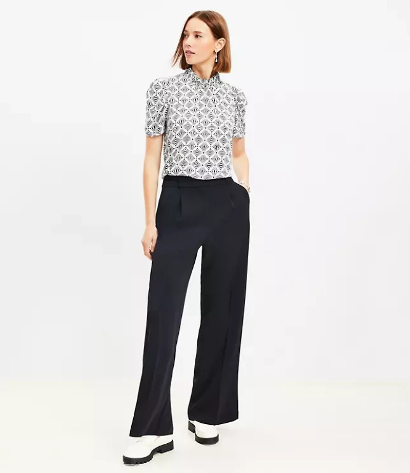 Peyton Trouser Pants Crepe