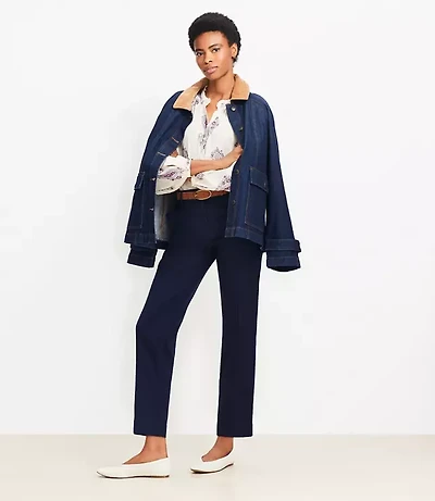 Riviera Slim Pants Doubleweave