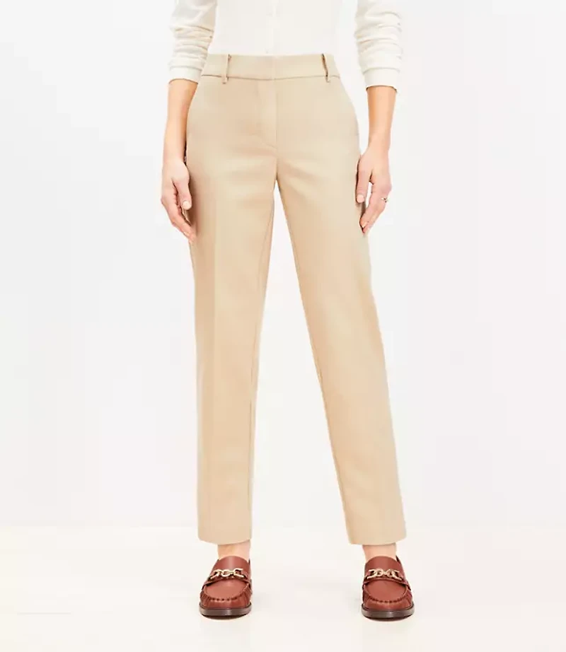 Riviera Slim Pants Doubleweave