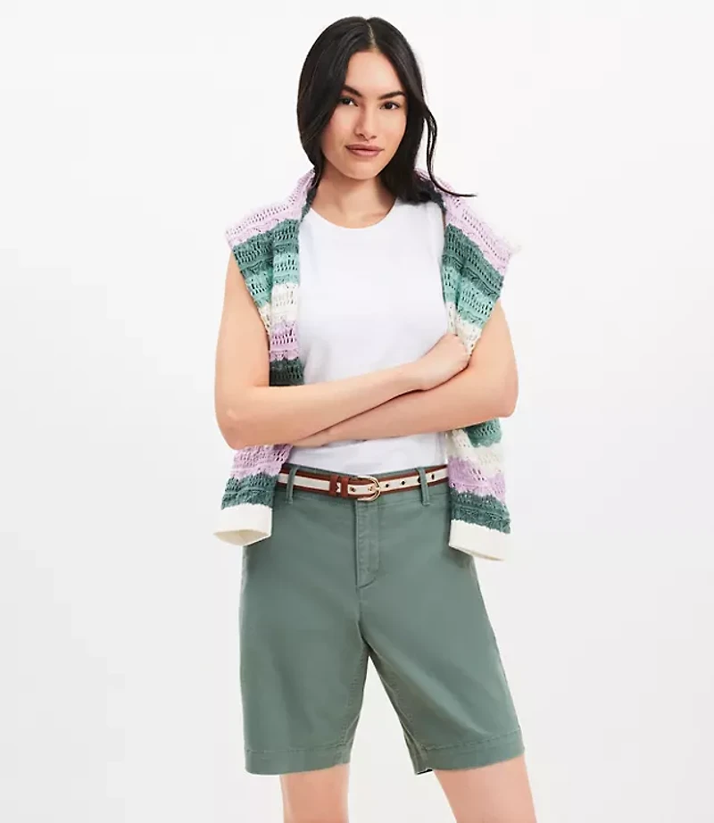Monroe Chino Bermuda Shorts