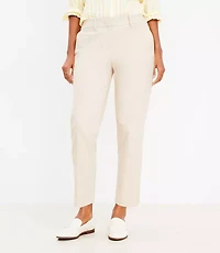 Curvy Riviera Slim Pants Doubleweave