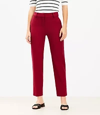 Curvy Riviera Slim Pants Doubleweave