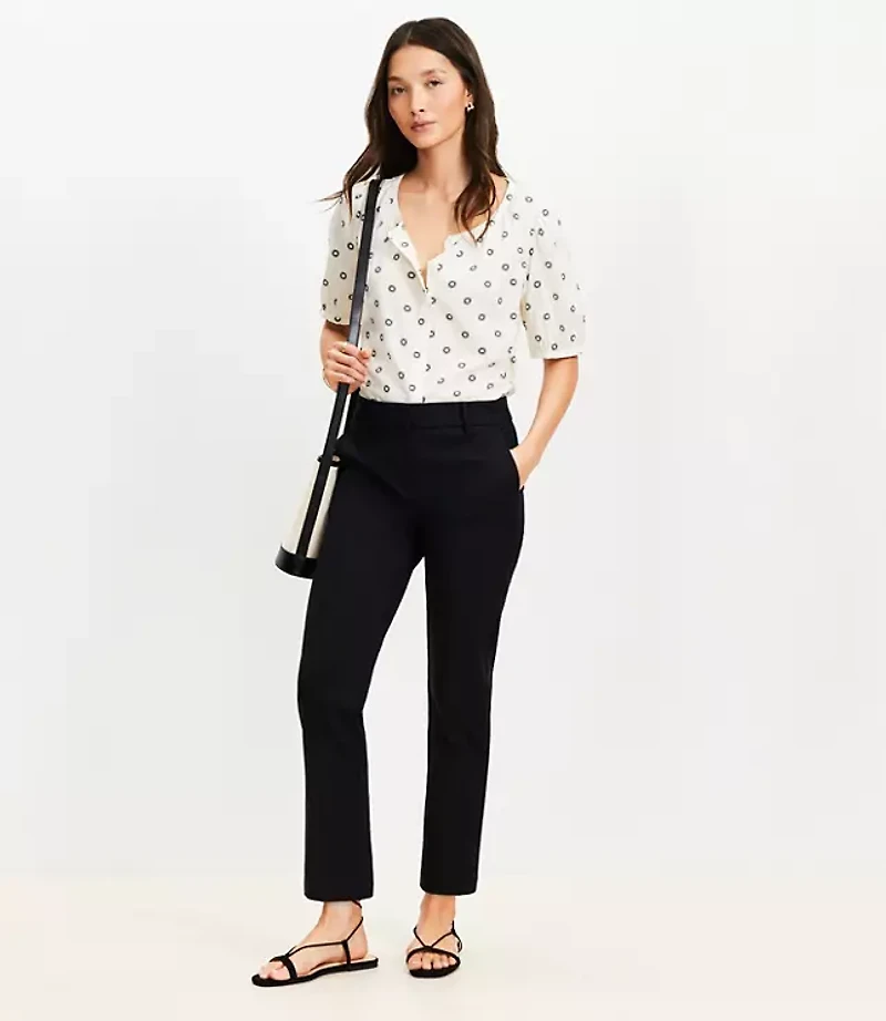 Tall Riviera Slim Pants Doubleweave