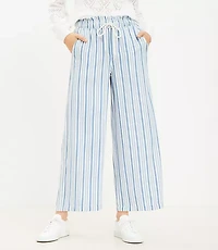 Tall Emory Wide Leg Pants Stripe