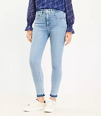 Tall Curvy High Rise Skinny Jeans Staple Light Indigo Wash
