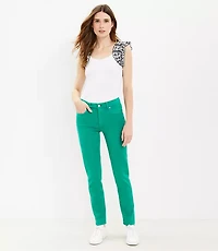 Girlfriend Jeans Cove Green