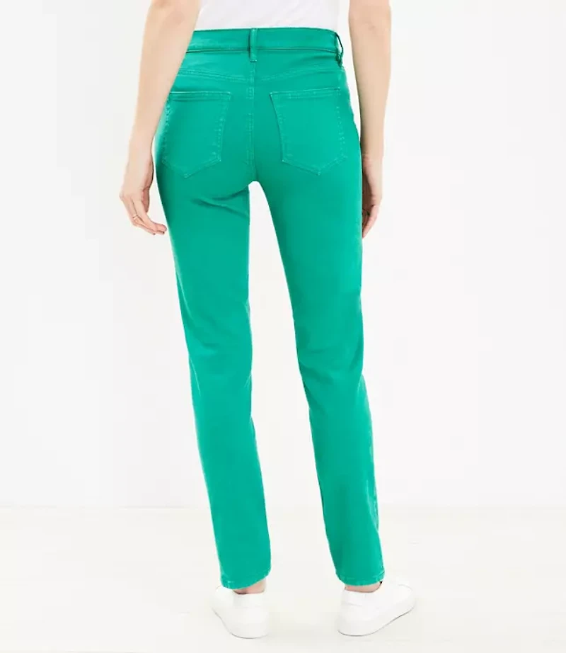 Girlfriend Jeans Cove Green