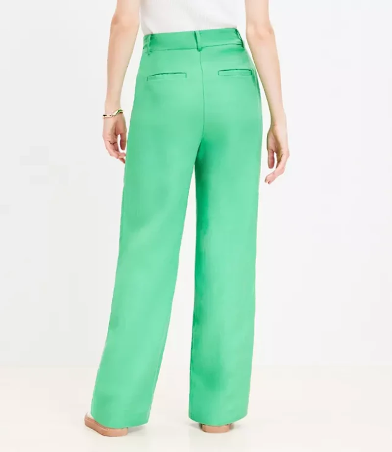 Peyton Trouser Pants Linen Blend