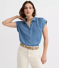 Chambray Dolman Shirt