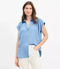 Chambray Dolman Shirt