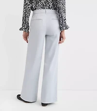 Curvy Palmer Wide Leg Pants Twill