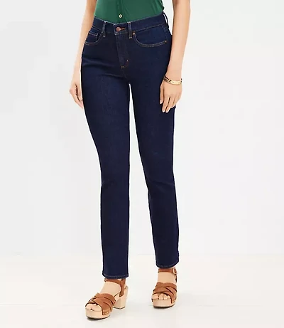 Curvy Mid Rise Boot Jeans Dark Rinse