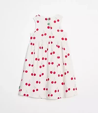 LOFT x Mon Coeur Recycled Cotton Cherry Tank Dress