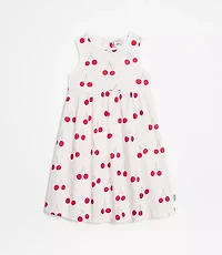 LOFT x Mon Coeur Recycled Cotton Cherry Tank Dress