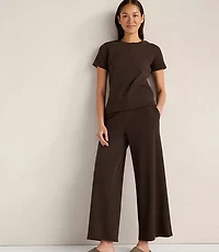 Haven Well Within Organic Cotton Rib Knit Wide Leg Pants