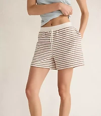 Haven Well Within Cotton Blend Textured Shorts