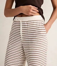 Haven Well Within Cotton Blend Textured Barrel Leg Pants