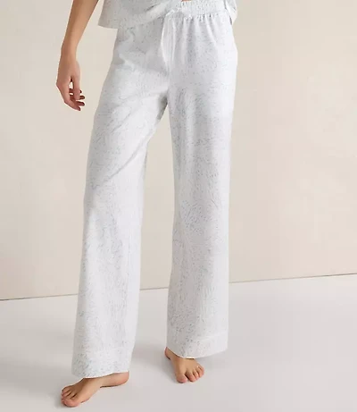 Haven Well Within Organic Cotton Jersey Rippled Sand Pajama Pants