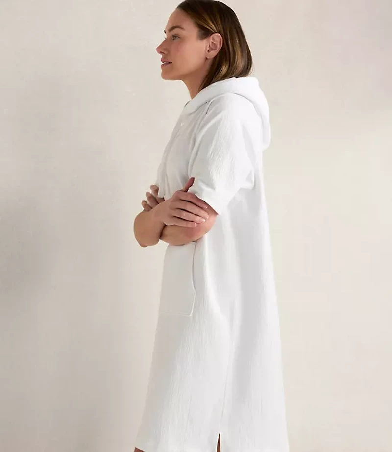 Haven Well Within Cotton French Terry Hooded Dress