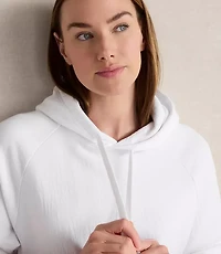 Haven Well Within Cotton French Terry Hooded Dress