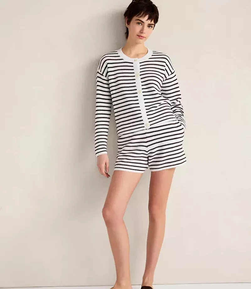 Haven Well Within Cotton Stripe Cardigan
