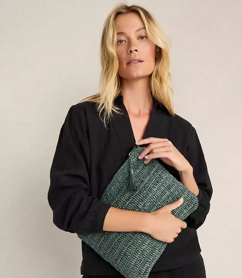 Haven Well Within Textured Cotton Gauze Collared Top