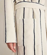 Haven Well Within Plush Terry Striped Robe + Tote Set