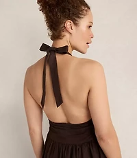 Haven Well Within Linen Halter Maxi Dress