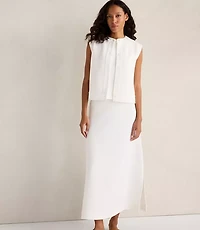 Haven Well Within Cotton Blend Textured Short Sleeve Jacket