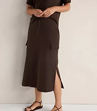 Haven Well Within Organic Cotton Interlock Cargo Skirt