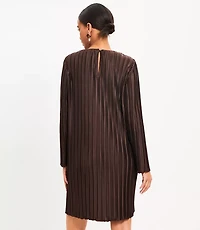 Petite Pleated Jersey Mini Dress