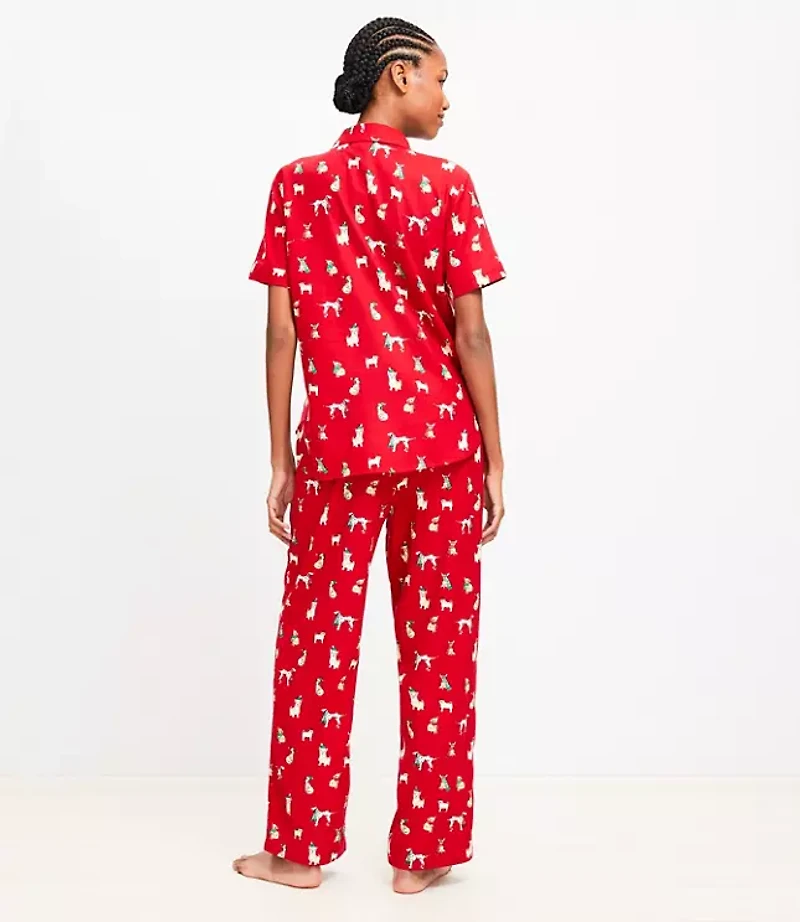 Holiday Dog Pajama Set