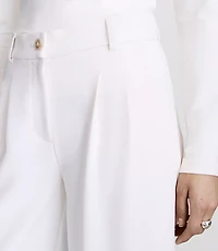 LOFT Versa Crepe Drape Palazzo Pant